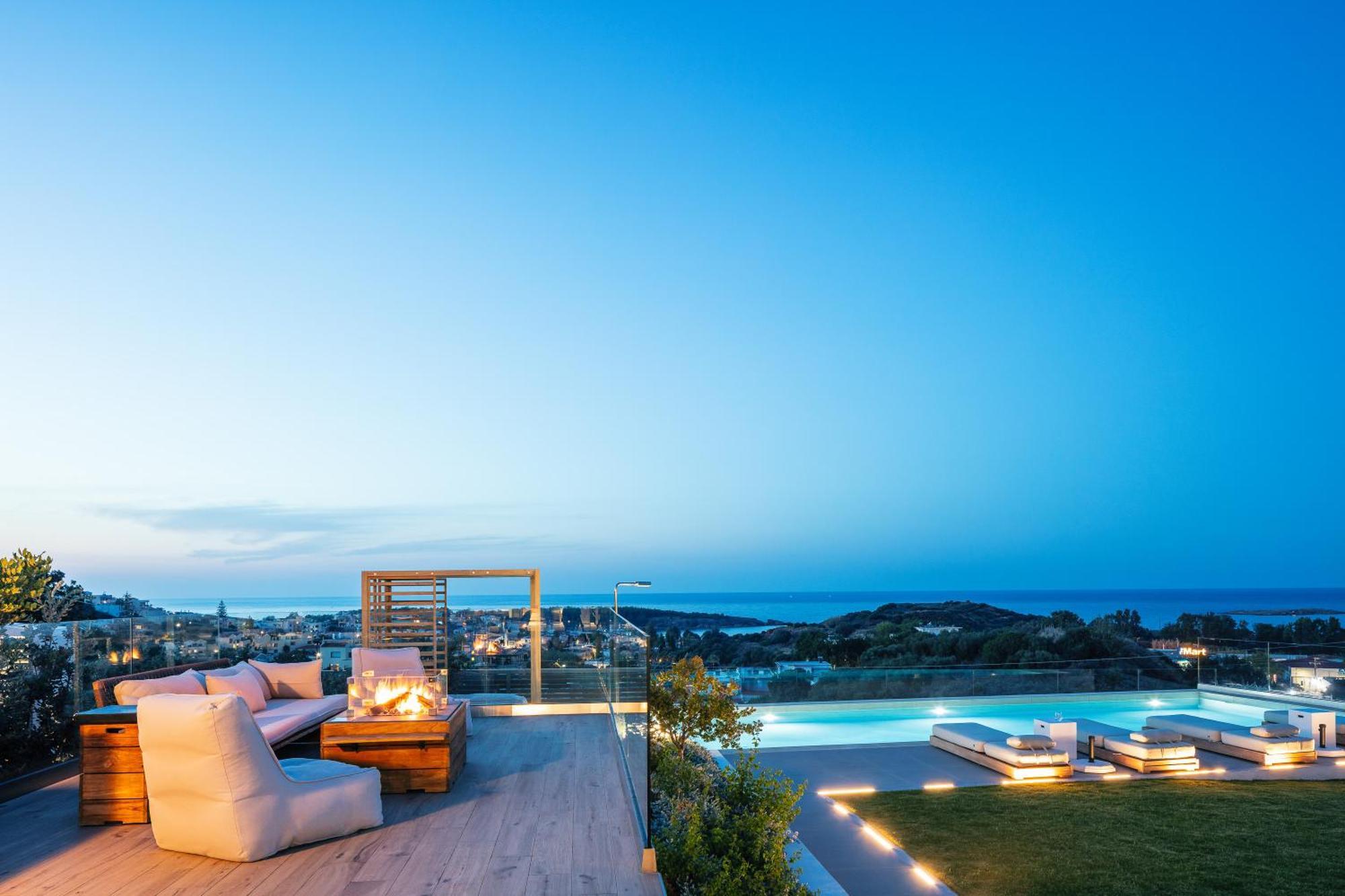 Centro Golden View Villa La Canée Extérieur photo